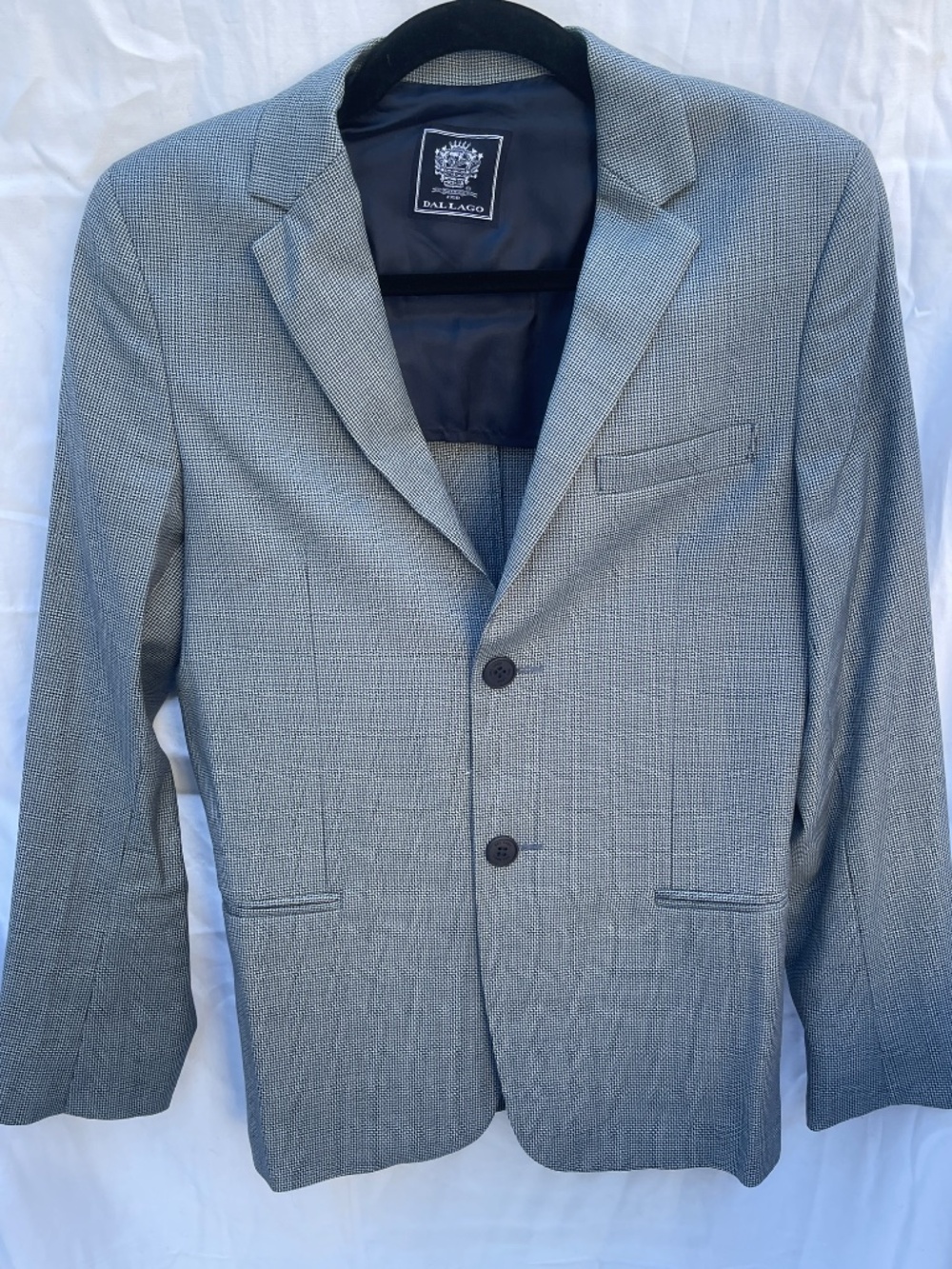 Dal Lago Boys’ Wool Blend Blazer Jacket – Size 14 / 164